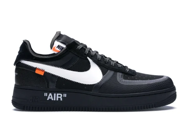 Nike Air Force 1 Low Off-White Black White - photo 1- Jersey4u