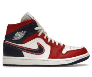 Jordan 1 Mid USA (2022) (Women's) - photo 1- Jersey4u