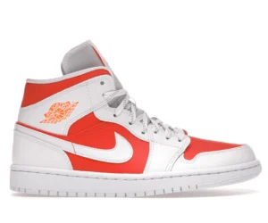 Jordan 1 Mid SE Bright Citrus (Women's) - photo 1- Jersey4u