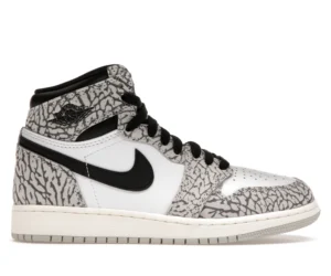 Jordan 1 Retro High OG White Cement (GS) - photo 1- Jersey4u