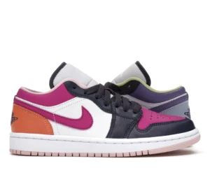 Jordan 1 Low Purple Magenta (Women's) - photo 1- Jersey4u