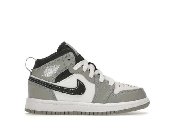 Jordan 1 Mid Light Smoke Grey (2022) (PS) - photo 1- Jersey4u