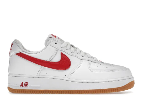 Nike Air Force 1 '07 Low Color of the Month University Red Gum - photo 1- Jersey4u