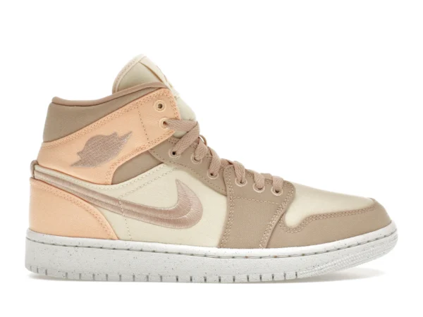 Jordan 1 Mid SE Canvas Khaki (Women's) - photo 1- Jersey4u