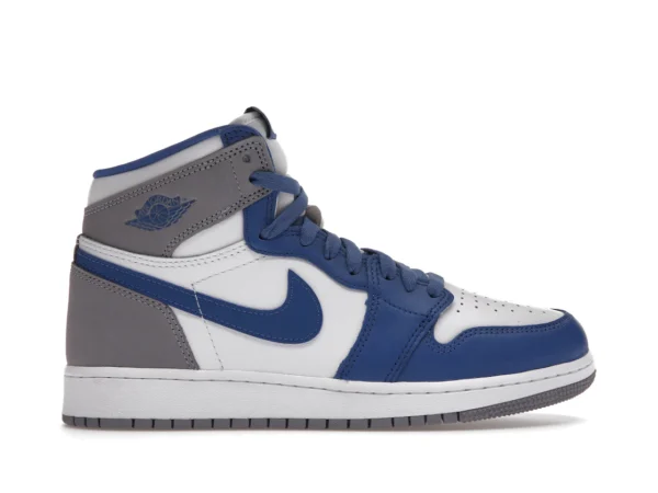 Jordan 1 Retro High OG True Blue (GS) - photo 1- Jersey4u