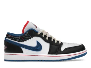 Jordan 1 Low SE Industrial Blue Sashiko - photo 1- Jersey4u