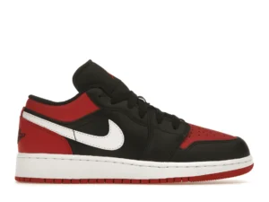 Jordan 1 Low Alternate Bred Toe (GS) - photo 1- Jersey4u