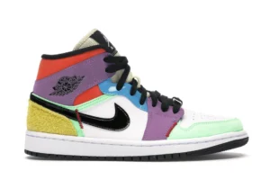 Jordan 1 Mid SE Multi-Color (Women's) - photo 1- Jersey4u