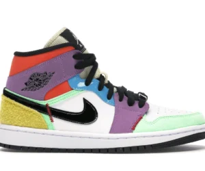 Jordan 1 Mid SE Multi-Color (Women's) - photo 1- Jersey4u