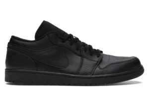 Jordan 1 Low Triple Black - photo 1- Jersey4u