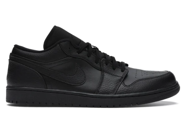 Jordan 1 Low Triple Black - photo 1- Jersey4u