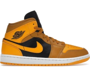 Jordan 1 Mid Chutney Taxi (Women's) - photo 1- Jersey4u