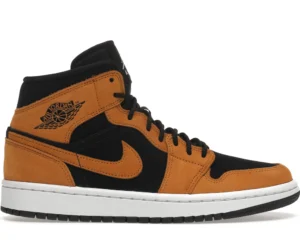 Jordan 1 Mid Desert Ochre (Women's) - photo 1- Jersey4u