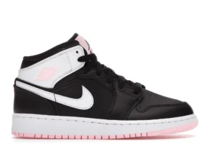 Jordan 1 Mid Arctic Pink Black (GS) - photo 1- Jersey4u