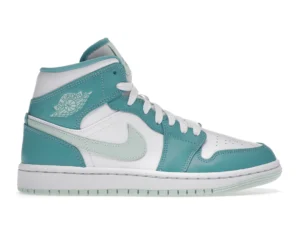 Jordan 1 Mid Washed Teal (Women's) - photo 1- Jersey4u