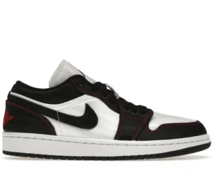 Jordan 1 Low SE Utility White Black Gym Red (Women's) - photo 1- Jersey4u