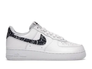 Nike Air Force 1 Low '07 Essential White Black Paisley (Women's) - photo 1- Jersey4u