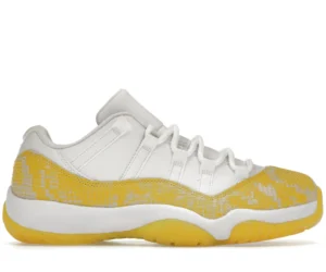 Jordan 11 Retro Low Yellow Snakeskin (Women's) - photo 1- Jersey4u