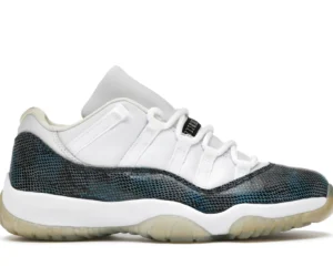 Jordan 11 Low Navy Snakeskin (2001) - photo 1- Jersey4u