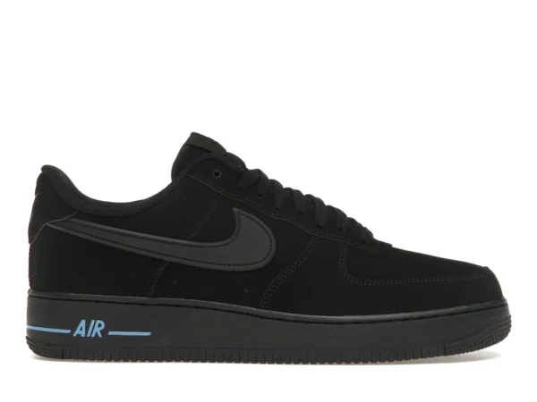 Nike Air Force 1 Low '07 SE Black University Blue - photo 1- Jersey4u