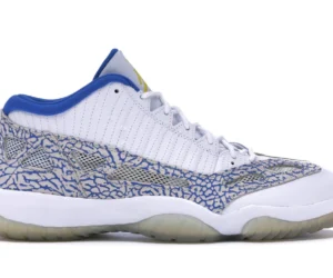 Jordan 11 Retro Low IE White Argon Blue - photo 1- Jersey4u