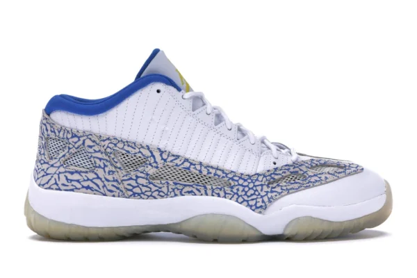 Jordan 11 Retro Low IE White Argon Blue - photo 1- Jersey4u