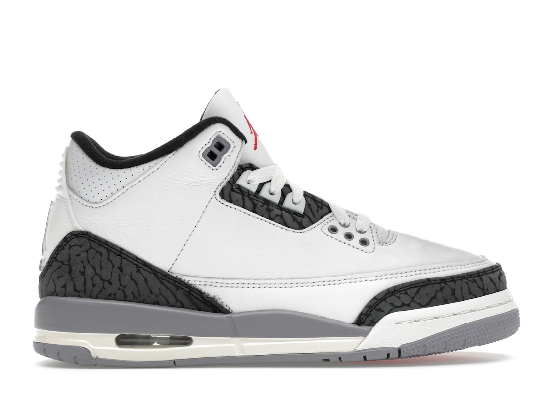 Jordan 3 Retro Cement Grey (GS) - photo 1- Jersey4u