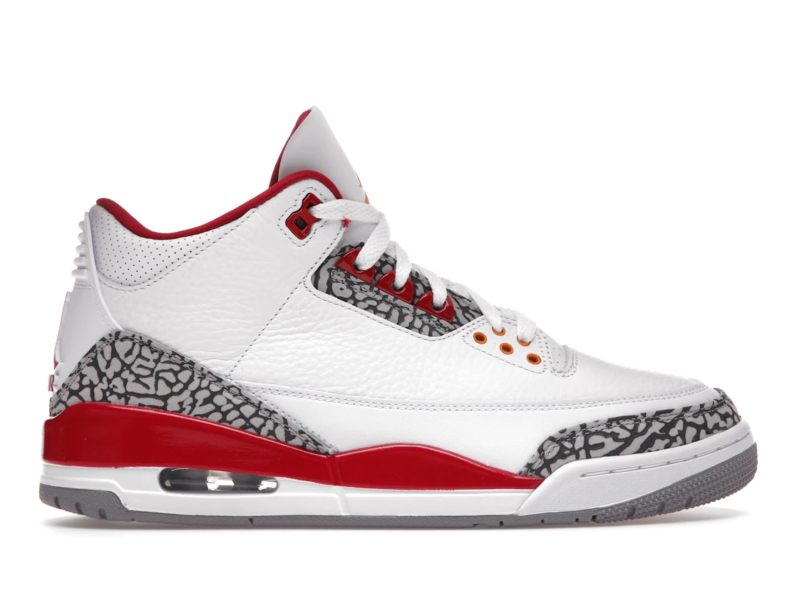 Jordan 3 Retro Cardinal Red - photo 1- Jersey4u