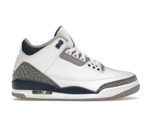 Jordan 3 Retro Midnight Navy - photo 1- Jersey4u