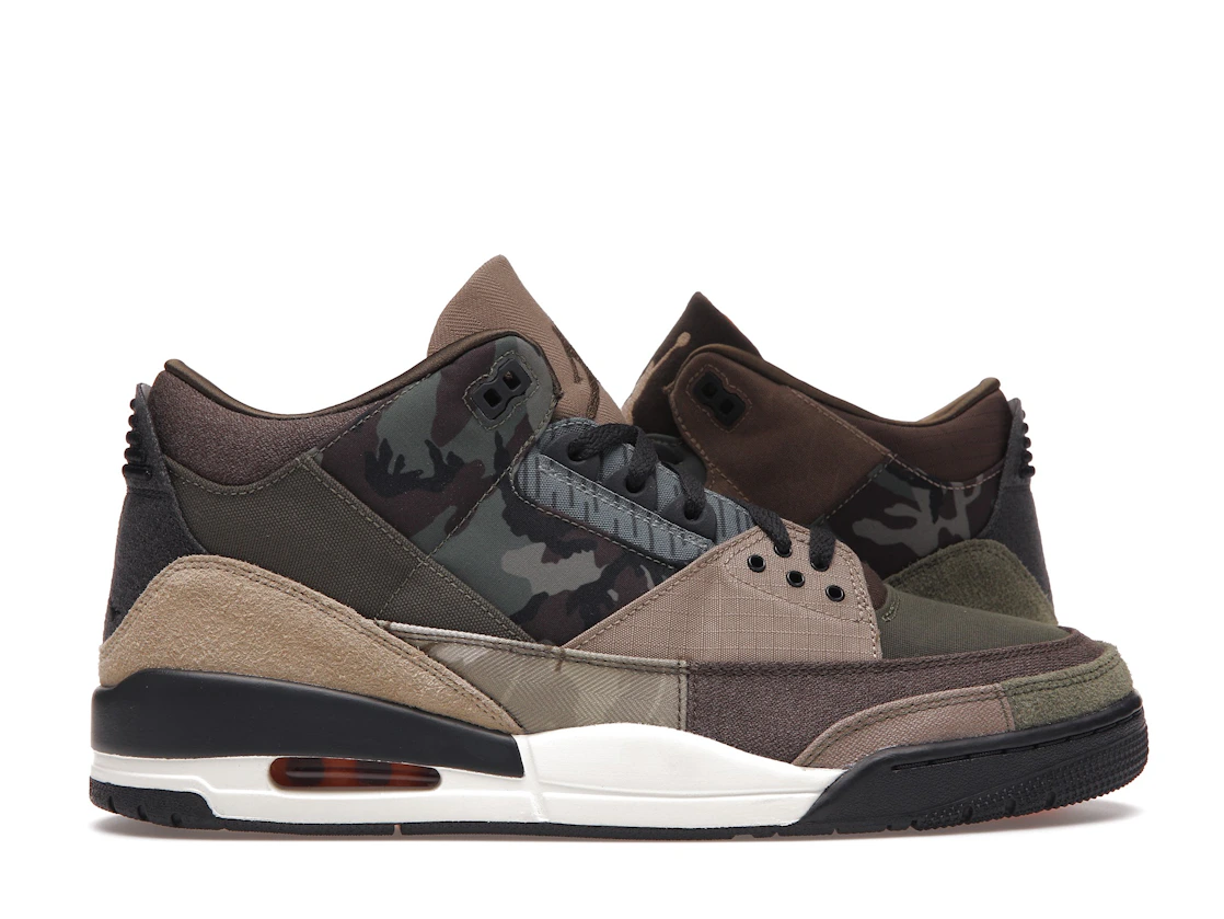 Jordan 3 Retro Patchwork Camo - photo 1- Jersey4u