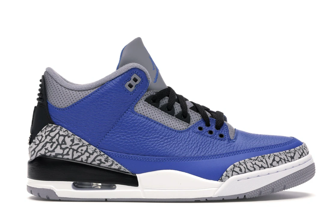 Jordan 3 Retro Varsity Royal Cement - photo 1- Jersey4u