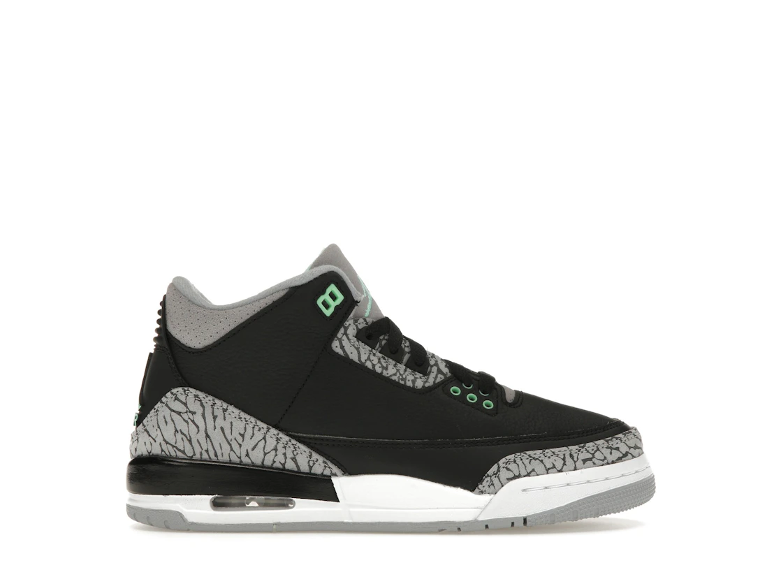 Jordan 3 Retro Green Glow (GS) - photo 1- Jersey4u