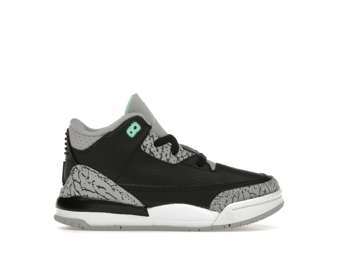 Jordan 3 Retro Green Glow (TD) - photo 1- Jersey4u