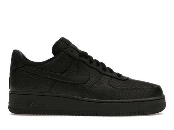 Nike Air Force 1 Low SP Triple Black Perforated - photo 1- Jersey4u