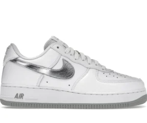 Nike Air Force 1 '07 Low Color of the Month White Metallic Silver - photo 1- Jersey4u