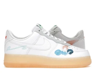 Nike Air Force 1 Flyleather Mayumi Yamase White - photo 1- Jersey4u