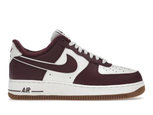 Nike Air Force 1 Low College Pack Night Maroon - photo 1- Jersey4u