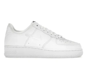 Nike Air Force 1 Low '07 SE Just Do It Triple White (Women's) - photo 1- Jersey4u