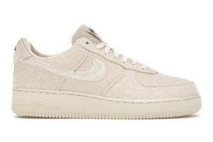 Nike Air Force 1 Low Stussy Fossil - photo 1- Jersey4u