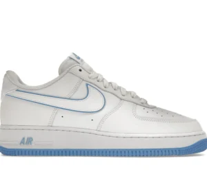 Nike Air Force 1 '07 Low White University Blue Sole - photo 1- Jersey4u