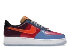 Nike Air Force 1 Low SP Undefeated Multi-Patent Total Orange - photo 1- Jersey4u