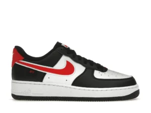 Nike Air Force 1 Low '07 Next Nature Black White University Red - photo 1- Jersey4u