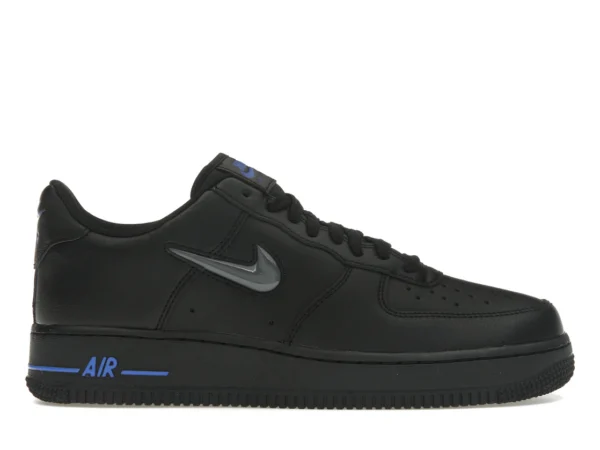 Nike Air Force 1 Low Jewel Black Grey Royal - photo 1- Jersey4u