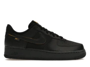 Nike Air Force 1 Low '07 Ballistic Mesh Black University Gold - photo 1- Jersey4u