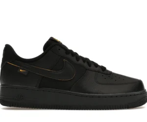 Nike Air Force 1 Low '07 Ballistic Mesh Black University Gold - photo 1- Jersey4u