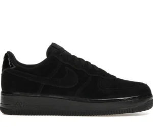 Nike Air Force 1 Low '07 Triple Black Suede (Women's) - photo 1- Jersey4u