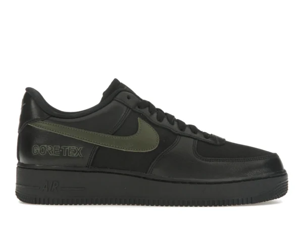 Nike Air Force 1 Low Gore-Tex Black Cargo Khaki - photo 1- Jersey4u