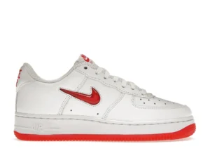 Nike Air Force 1 Low '07 Retro Color of the Month Jewel Swoosh University Red - photo 1- Jersey4u