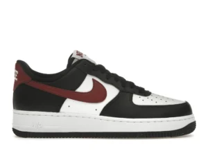 Nike Air Force 1 Low '07 Black White Dark Team Red - photo 1- Jersey4u