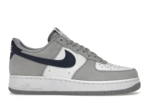 Nike Air Force 1 Low '07 Light Smoke Grey Midnight Navy - photo 1- Jersey4u